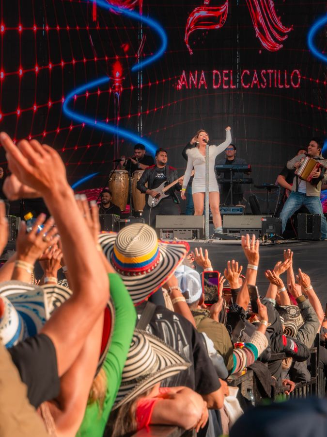Ana del Castillo en concierto